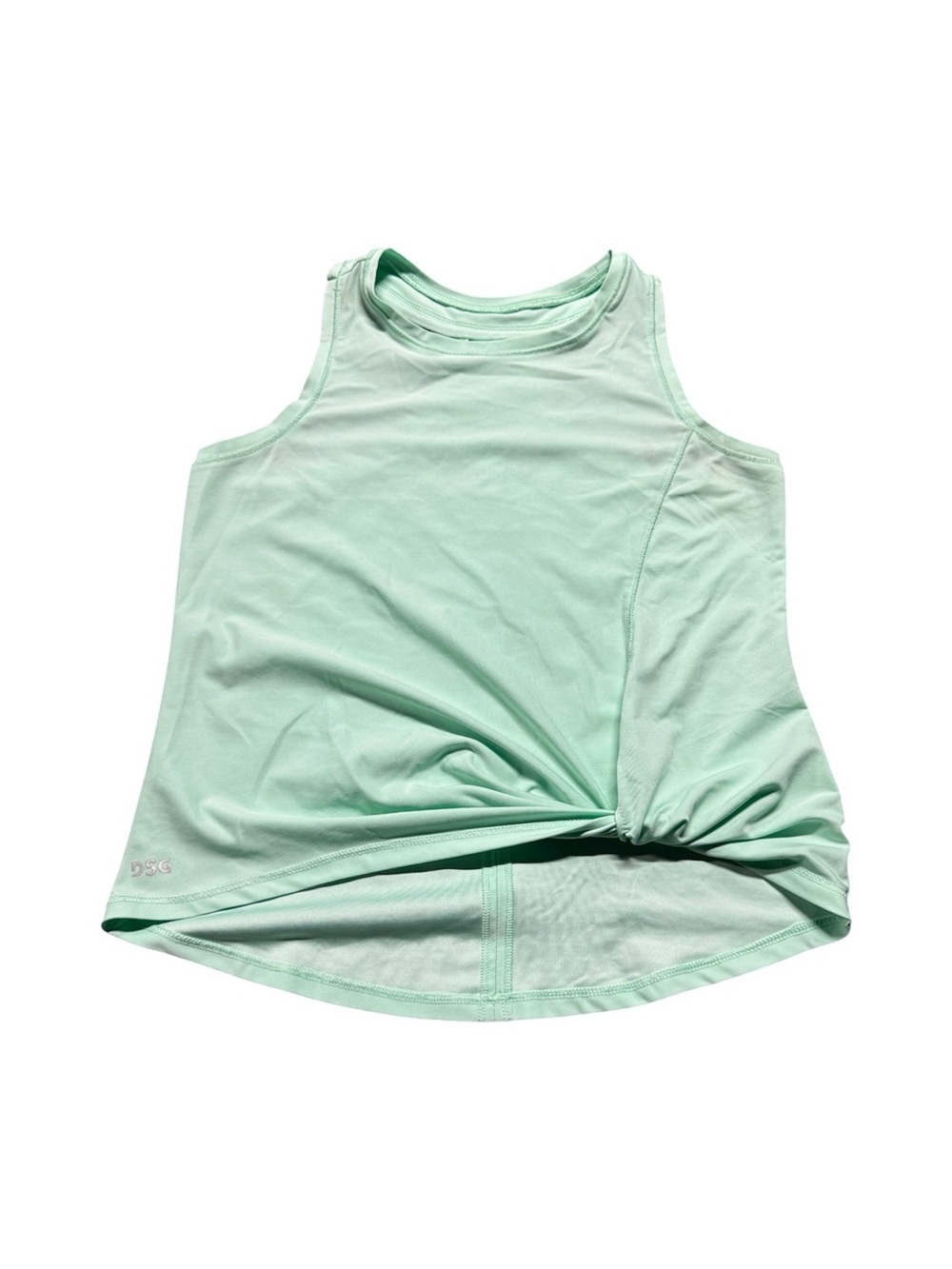 DSG Girls Mint Green Athletic Tank Top Size M 10-12 Activewear